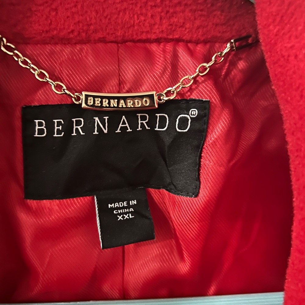 Bernardo Women's Red Coat - Elegant Red Jacket